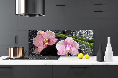 Moderne keuken achterwand Orchidor orchid flowers zen