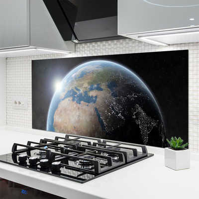 Moderne keuken achterwand Planetland van het universum