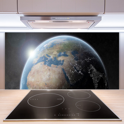Moderne keuken achterwand Planetland van het universum