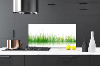 Moderne keuken achterwand Natuurgras bloemen