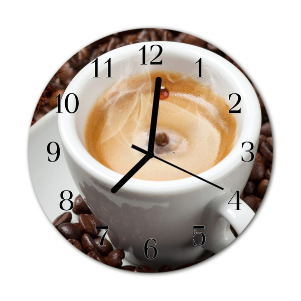 Ronde glazen klok Koffiemok