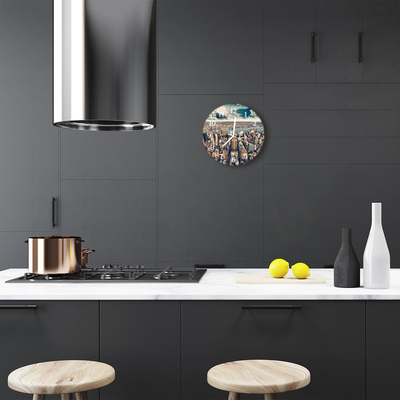 Ronde glas klok New york