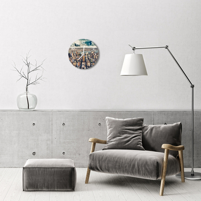 Ronde glas klok New york