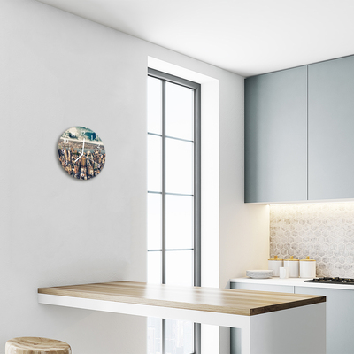 Ronde glas klok New york