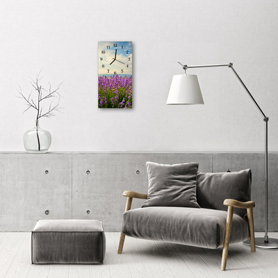 Glazen klok rechthoekige Bloemen kleurrijke bloemen