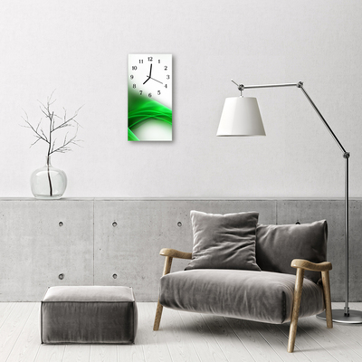 Glazen klok rechthoekige Moderne groene kunst