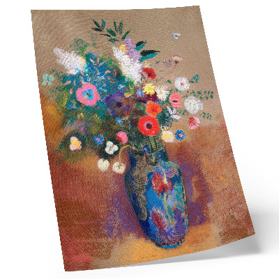 Poster Boeket bloemen (1900-1905) van Odilon Redon