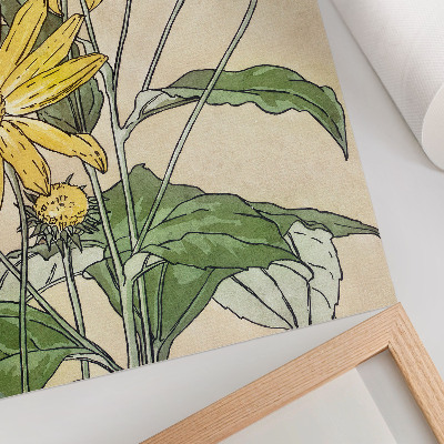 Wandposter Zonnebloemen (1915) van Hannah Borger Overbeck