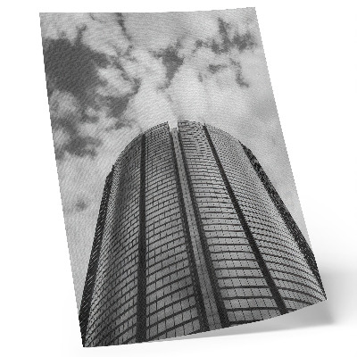 Decoratieve poster Moderne wolkenkrabber, symmetrie, elegantie