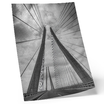 Decoratieve poster Touwbrug moderniteit elegantie symmetrie
