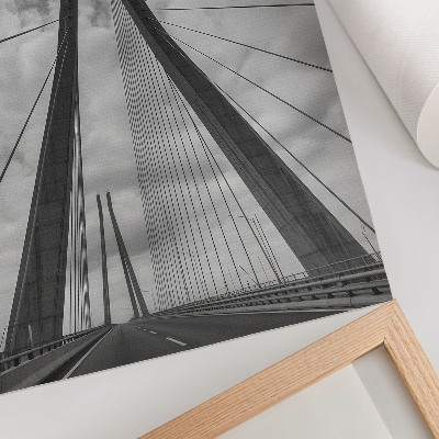 Decoratieve poster Touwbrug moderniteit elegantie symmetrie