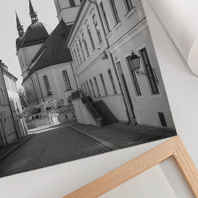 Wandposter Historische gebouwen, elegantie, architectonische details