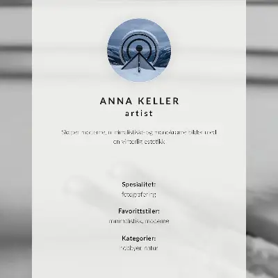Poster minimalistisch ontwerp met witte en grijze ski's in schaduw voor een rustige uitstraling