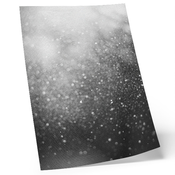 Poster Subtiele lichtgrijze bokeh-verfijning