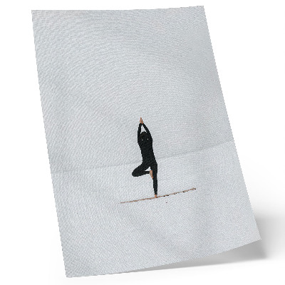 Wandposter Minimalisme, figuur, yoga, vrede, harmonie