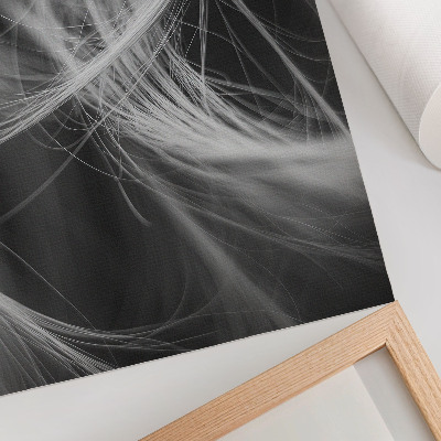 Poster Fijne lijnen in abstracte moderne stijl