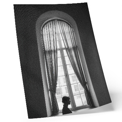Decoratieve poster Monochroom spel van licht en schaduw