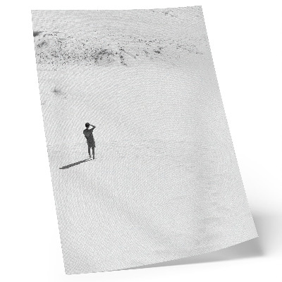 Decoratieve poster Minimalisme, eenzaamheid, ruimte, rust.