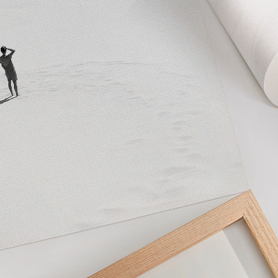 Decoratieve poster Minimalisme, eenzaamheid, ruimte, rust.