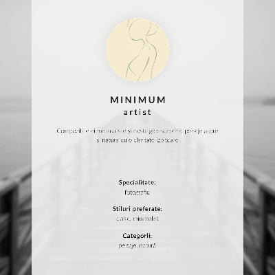 Wandposter Zwart-witte pier, kalm water, minimalistisch landschap