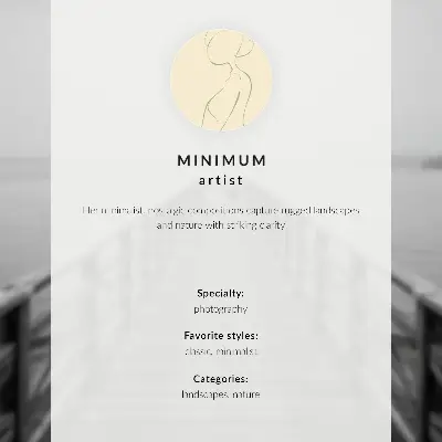 Wandposter zwart-witte pier bij kalm water in minimalistische landschapsstijl
