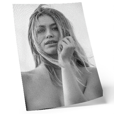 Wandposter Een portret van een vrouw vol emoties