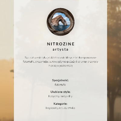 Wandposter Mistige ochtendgloed, warm licht, bomen, inspiratie