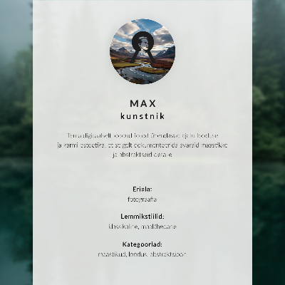 Wandposter Groene bosdiepten, mist die zich weerspiegelt in het water