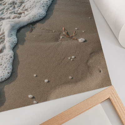 Decoratieve poster Zand, water, verfijning, harmonie