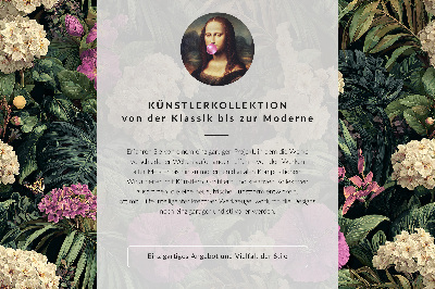 Decoratieve poster Futuristisch ruimtelijk design in zwart-wit, elegant