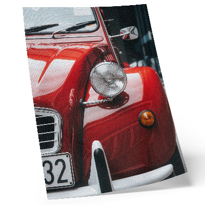 Wandposter Klassieke auto, expressieve details, retro-sfeer