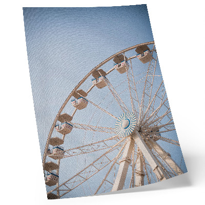 Poster Een cirkel tegen de hemel, elegantie, harmonie, eenvoud.