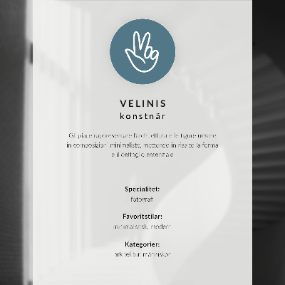 Poster Een indrukwekkende muur met geometrische patronen.