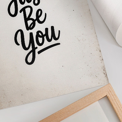 Decoratieve poster Minimalisme, elegantie, motivatie, zwart-witcontrast