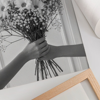 Poster Delicate bloemen minimalisme elegantie subtiliteit