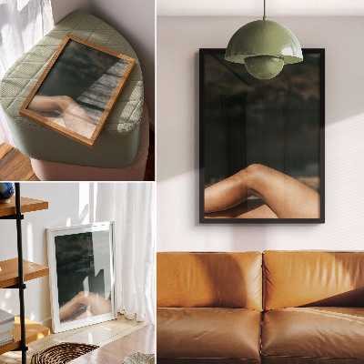 Decoratieve poster Minimalistische schoonheid in een natuurlijke omgeving