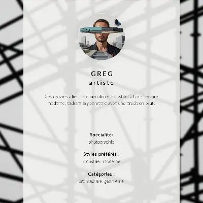Wandposter met geometrische vormen in grafiet in een moderne stijl