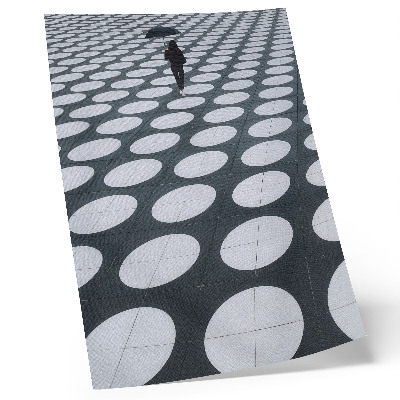 Wandposter Geometrische patronen in zwart-wit contrast