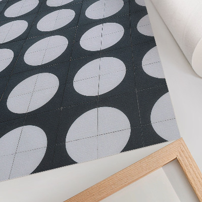 Wandposter Geometrische patronen in zwart-wit contrast