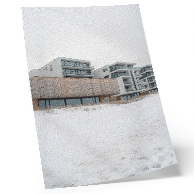Wandposter Moderne gebouwen, minimalistische architectuur