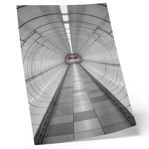 Poster Futuristisch, modern plafondlicht