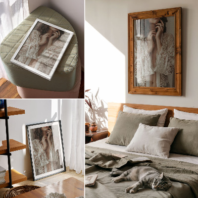 Wandposter Kant, verfijning, elegantie, klassiek, vrouwelijkheid