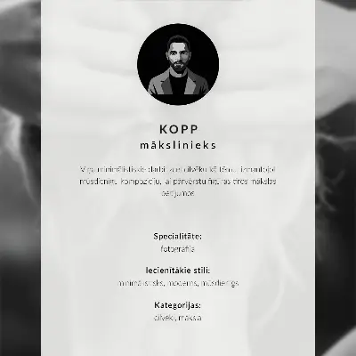 Poster minimalistisch zwart-wit ontwerp als symbool van vrouwelijkheid