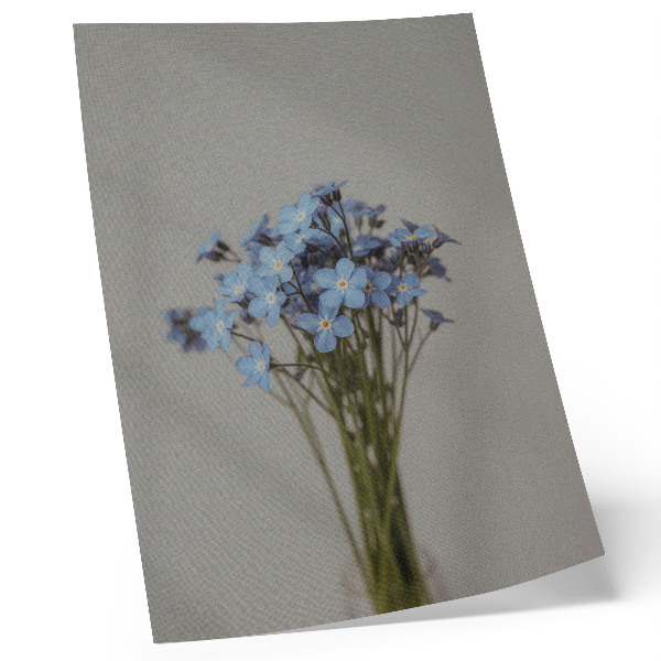 Decoratieve poster Een uniek bloemstuk voor een modern interieur.