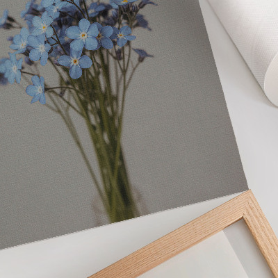 Decoratieve poster Een uniek bloemstuk voor een modern interieur.