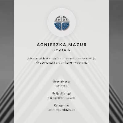 Wandposter Pastelkleurige bogen, minimalistische architectuur aan zee