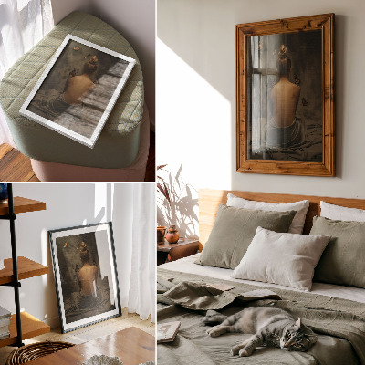 Poster Vlinders, delicate accenten, elegantie en rust.