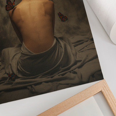 Poster Vlinders, delicate accenten, elegantie en rust.