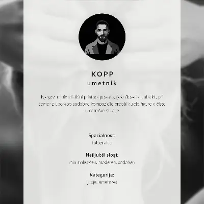 Poster met een subtiele zwart-witte combinatie voor een elegante uitstraling