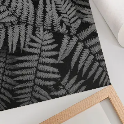Poster sensuele varen in zwart-wit met symmetrie en elegantie
